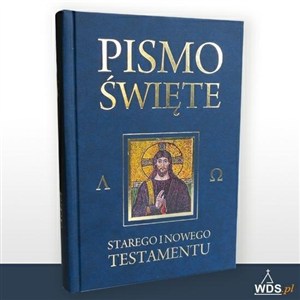 Obrazek Pismo Święte Starego i Nowego Testamentu (granatowe)