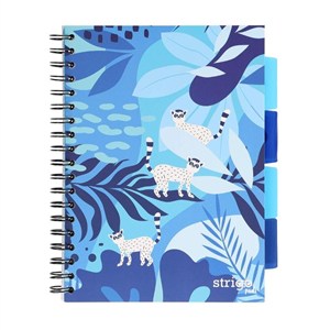 Picture of Kołozeszyt Pads B5/100K kratka Jungla niebieski