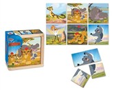 Polska książka : Drewniane ... - Król Lew