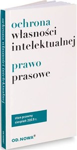 Picture of Ochrona Własności Intelektualnej i prawo prasowe
