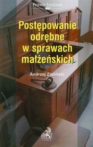 Obrazek Postępowanie odrębne w sprawach małżeńskich