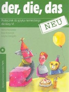 Obrazek der, die, das neu 6 Podręcznik z płytą CD Szkoła podstawowa