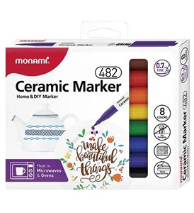 Picture of Markery do ceramiki MonAmi F482 8 kolorów