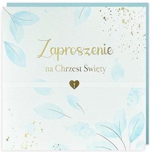 Obrazek Zaproszenie Chrzest 5szt