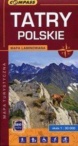 Obrazek Tatry Polskie mapa turystyczna 1:30 000