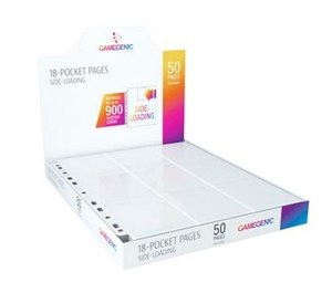 Obrazek Gamegenic:18-Pocket Pages Sideloading-White(50szt)