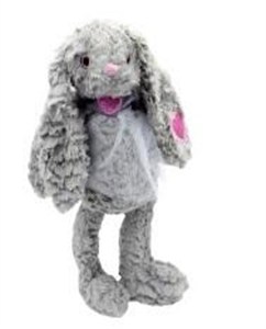 Obrazek Króliczek Rozalka szary 23cm