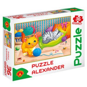 Obrazek Puzzle 36 Gigant Małe kotki