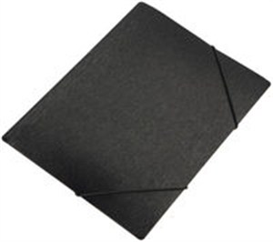 Obrazek Teczka na gumkę A4 simple czarna