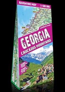 Obrazek Adventure map Georgia, Caucasus Mountains1:400 000