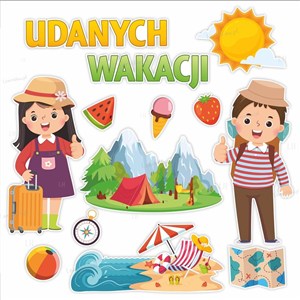 Picture of Dekoracje szkolne - Udanych wakacji 13el