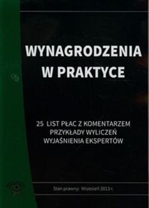Obrazek Wynagrodzenia w praktyce 25 list płac z komentarzem przykłady wyliczeń wyjaśnienia ekspertów