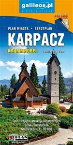 Obrazek Karpacz plan miasta 1:7 500