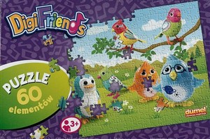 Picture of DigiBirds puzzle 60 elementów DUMEL