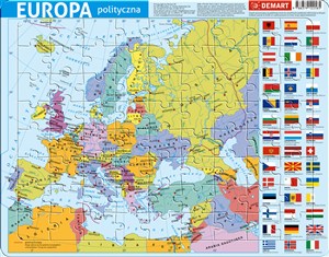 Picture of Puzzle ramkowe - Europa administracyjna