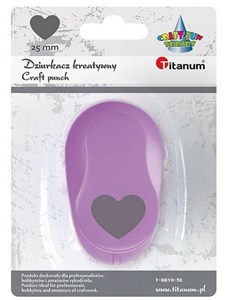 Obrazek Dziurkacz z motywem Serce 25mm