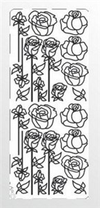 Picture of Stiker ażurowy czerwony