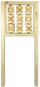 Obrazek Kółko i krzyżyk drewniane