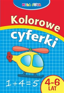 Obrazek Mała sowa Kolorowe cyferki 4-6 lat