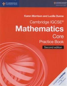 Obrazek Cambridge IGCSE® Mathematics Core Practice Book