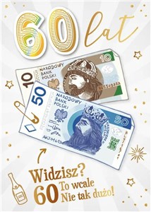 Picture of Karnet Urodziny 60